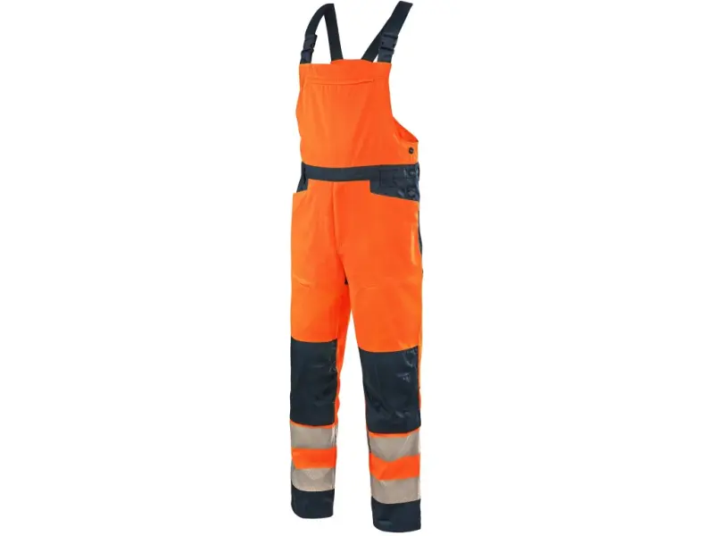 Zahradníky CXS HALIFAX, pánské, výstražné se síťovinou, oranžovo-modré, vel. 58