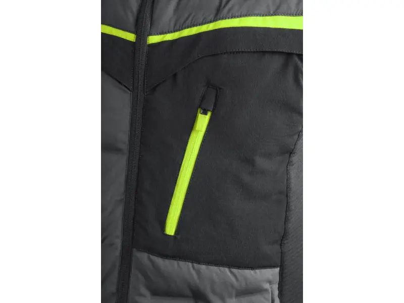Vesta CXS NAOS, hybrid, pánská, šedo-černá, HV žluté doplňky, vel. 4XL