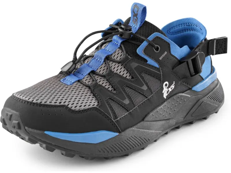 Obuv CXS REG, sandál, černo-modrý, vel. 47