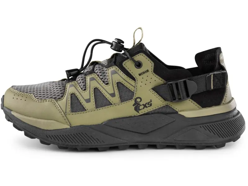 Obuv CXS REG, sandál, khaki-černý, vel. 37