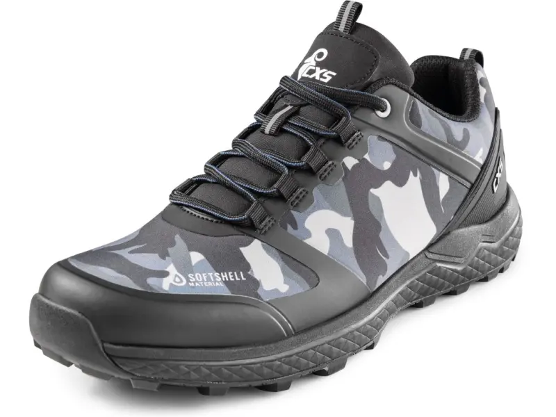 Obuv CXS SPORT, polobotka, maskáčová modrá, vel. 46
