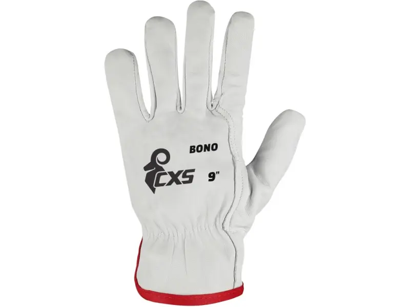Rukavice CXS BONO, kožené, vel. 12