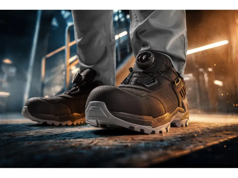 Obuv CXS PU-TECH ZIREX O2, polobotka, vel. 45