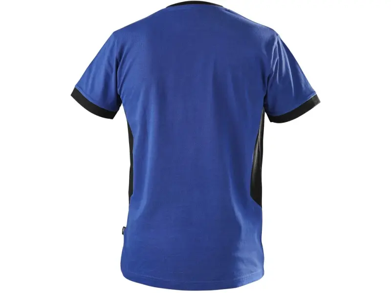 Tričko CXS OWEN, krátký rukáv, pánské, modro-černé, vel. L