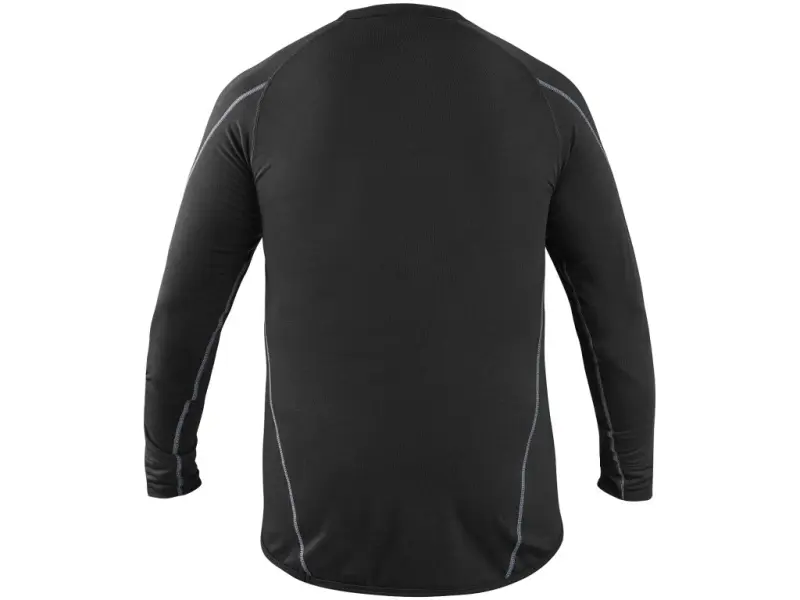 Tričko CXS REWARD, funkční, dlouhý rukáv, dětské, černo-modré, vel. 140