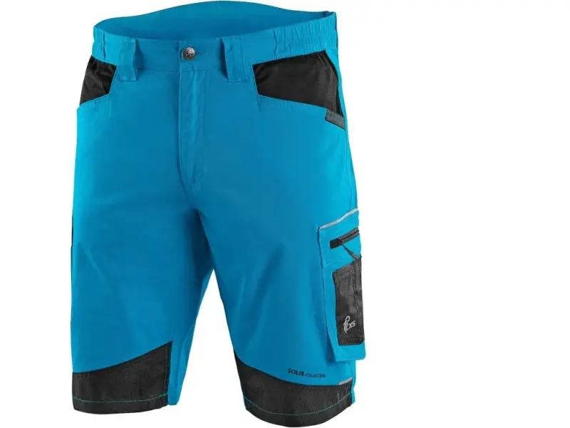 Kraťasy CXS SOLIS FLEX, pánské, modro-černé, vel. 68