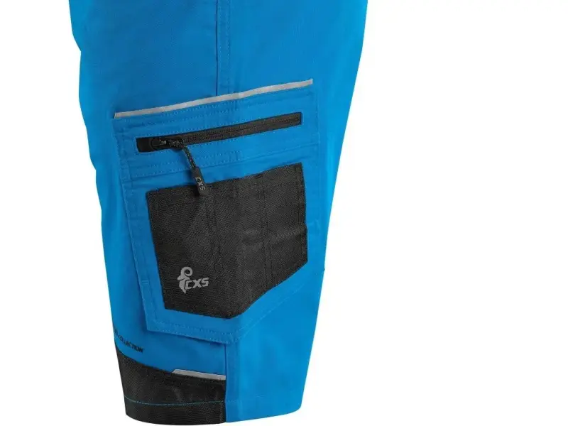 Kraťasy CXS SOLIS FLEX, pánské, modro-černé, vel. 68