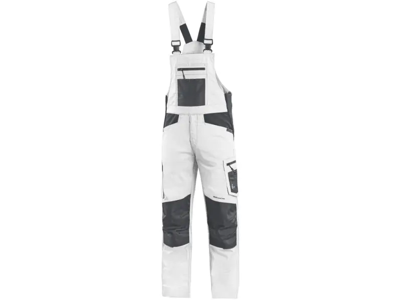 Zahradníky CXS SOLIS FLEX, pánské, bílo-šedé, vel. 54