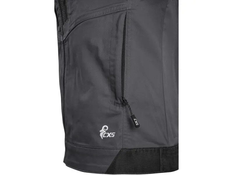 Blůza CXS SOLIS FLEX, dámská, šedo-černá, vel. XL