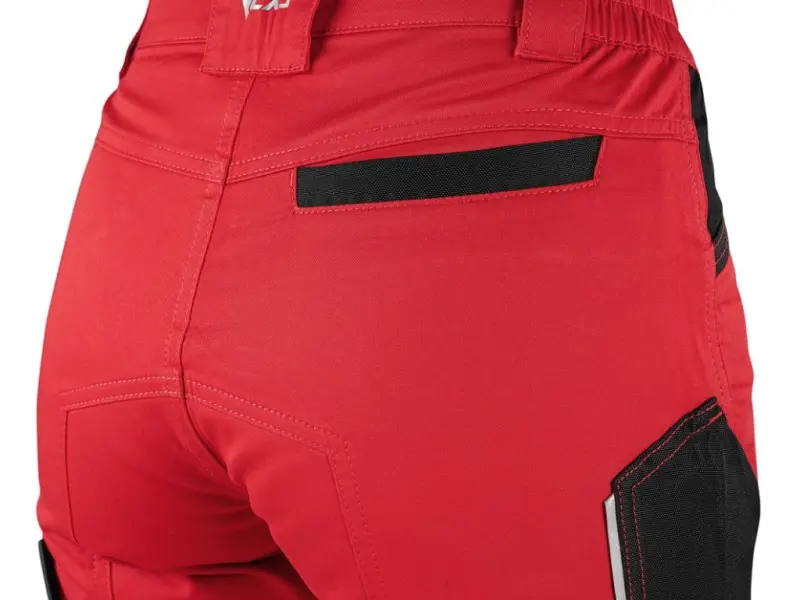 Kraťasy CXS SOLIS FLEX, dámské, červeno-černé, vel. 36