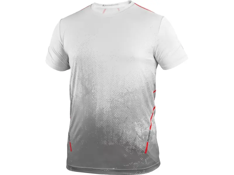 Tričko CXS SPORTY FLOW, krátký rukáv, bílé, vel. L