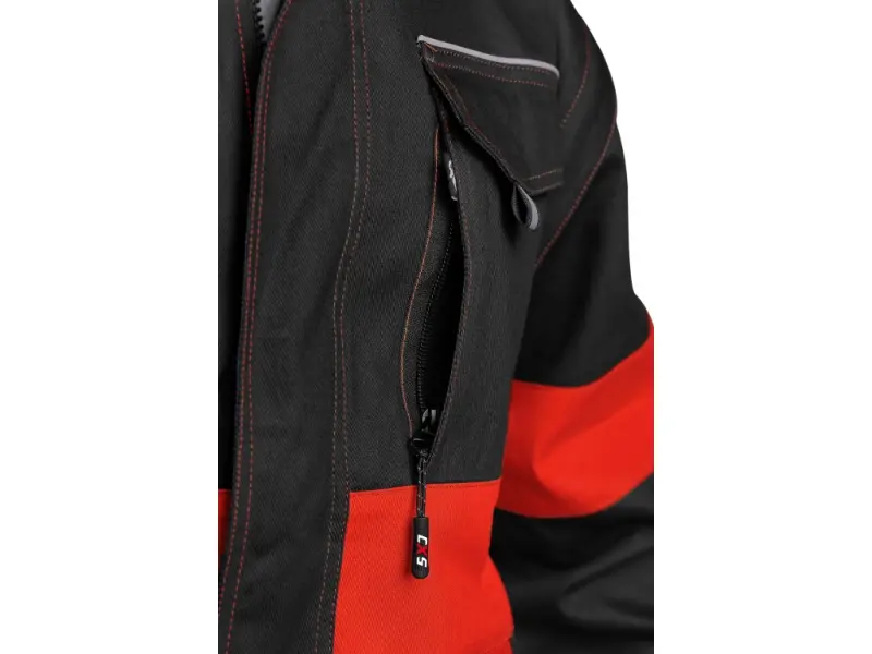 Blůza CXS LUXY EDA, pánská, černo-oranžová, vel. 52