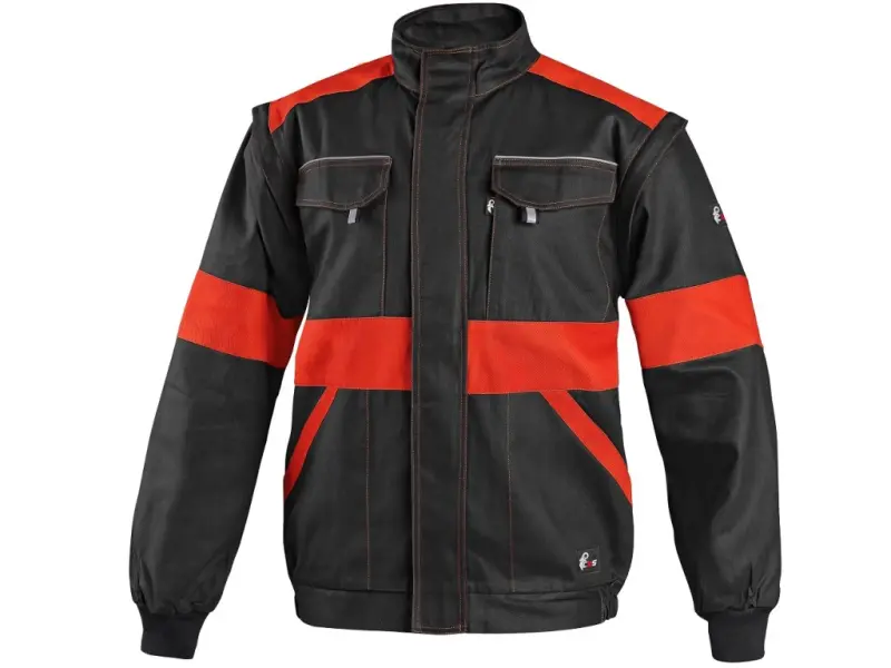 Blůza CXS LUXY EDA, pánská, černo-oranžová, vel. 58