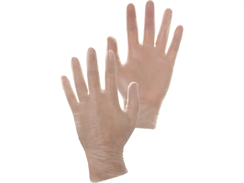 Rukavice CXS MOSE, jednorázové, vinylové, vel. 09
