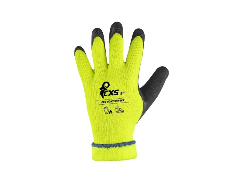 Rukavice CXS ROXY WINTER, zimní, máčené v latexu, vel. 07