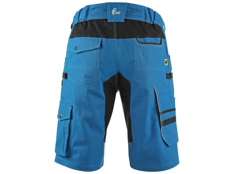 Kraťasy CXS STRETCH, pánské, středně modré-černé, vel. 46