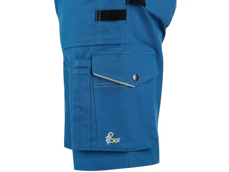 Kraťasy CXS STRETCH, pánské, středně modré-černé, vel. 52