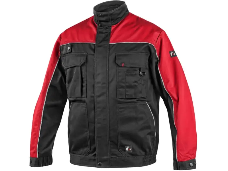 Blůza CXS ORION OTAKAR, pánská, černo-červená, vel. 44