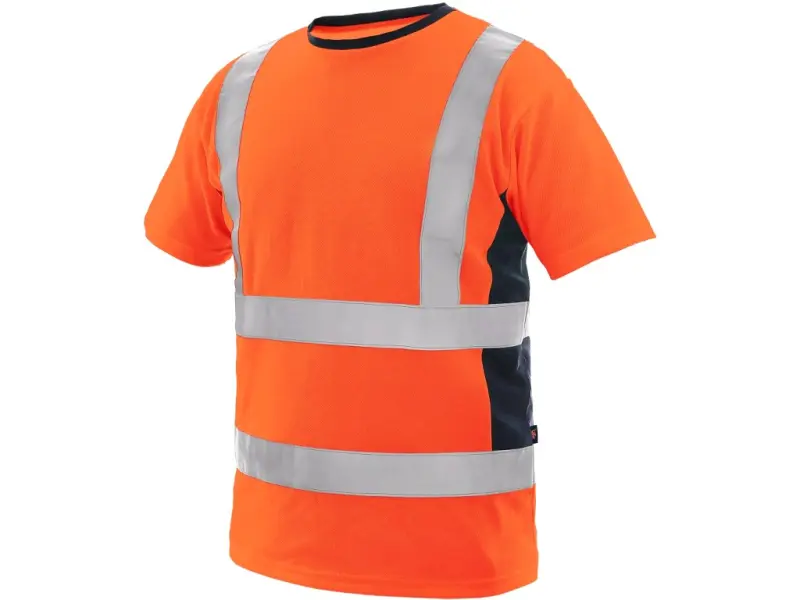 Tričko CXS EXETER, výstražné, pánské