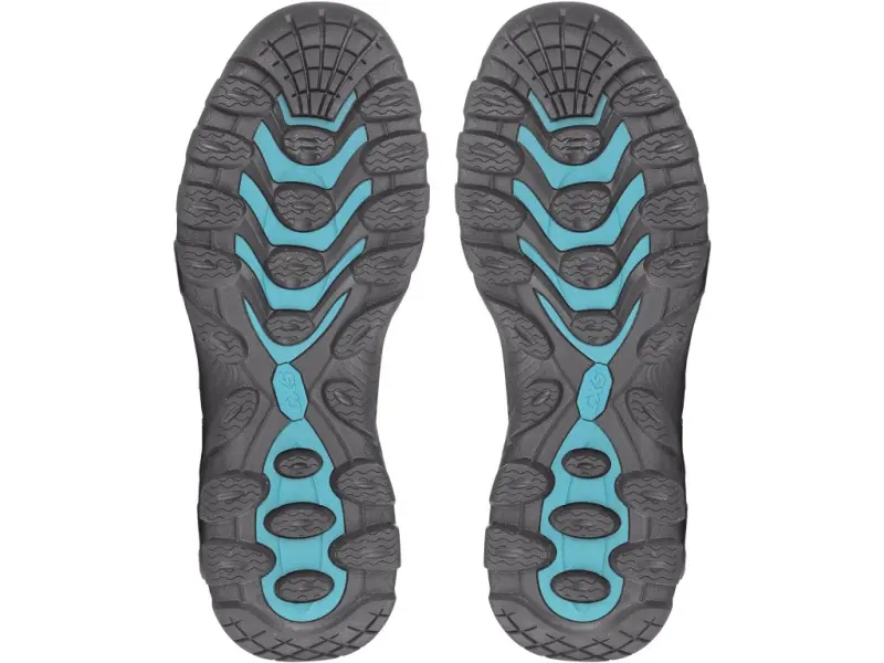 Obuv polobotka CXS ISLAND GILI, vycházková, šedo-modrá, vel. 43