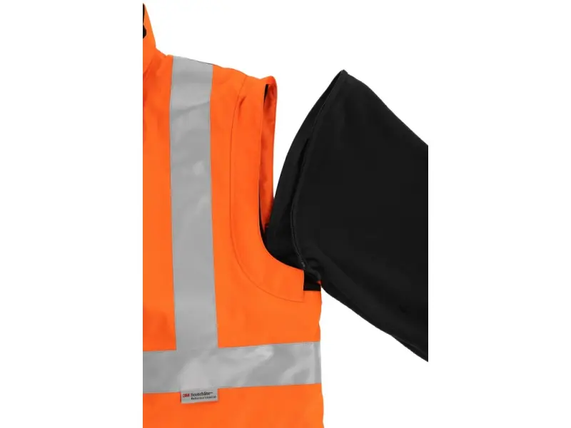 Bunda CXS LONDON, výstražná, pánská 5V1. oranžovo-modrá, vel. XL