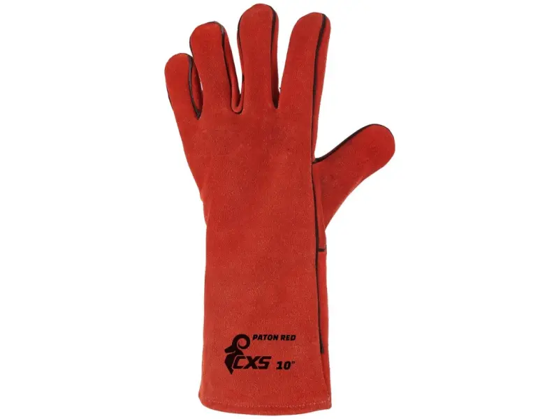 Rukavice CXS PATON RED, svářecí, vel. 10