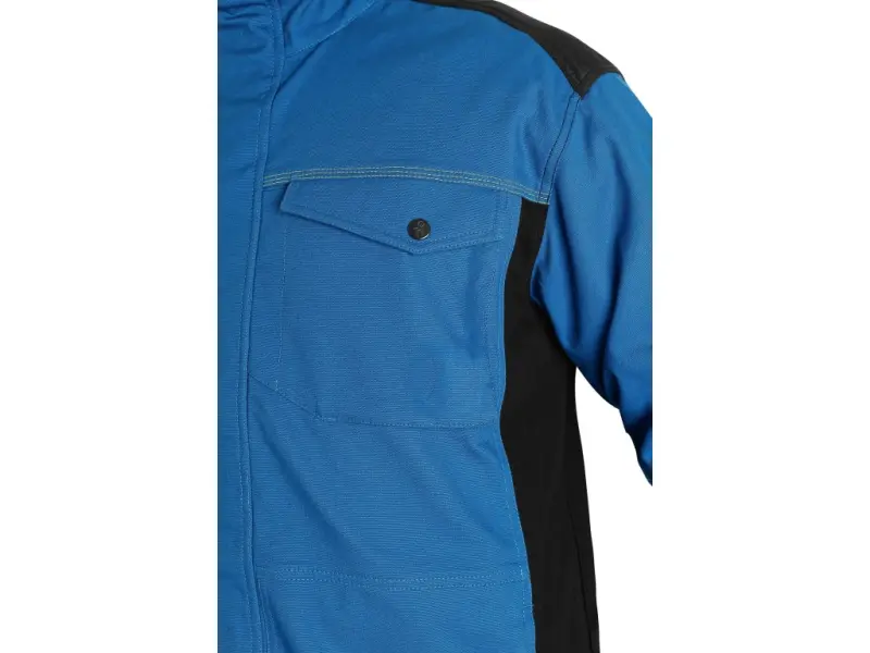 Blůza CXS STRETCH, 170-176cm, pánská, středně modrá-černá, vel. 60