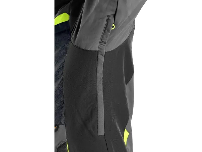 Blůza CXS NAOS, pánská, šedo-černá, HV žluté doplňky, roz. 56