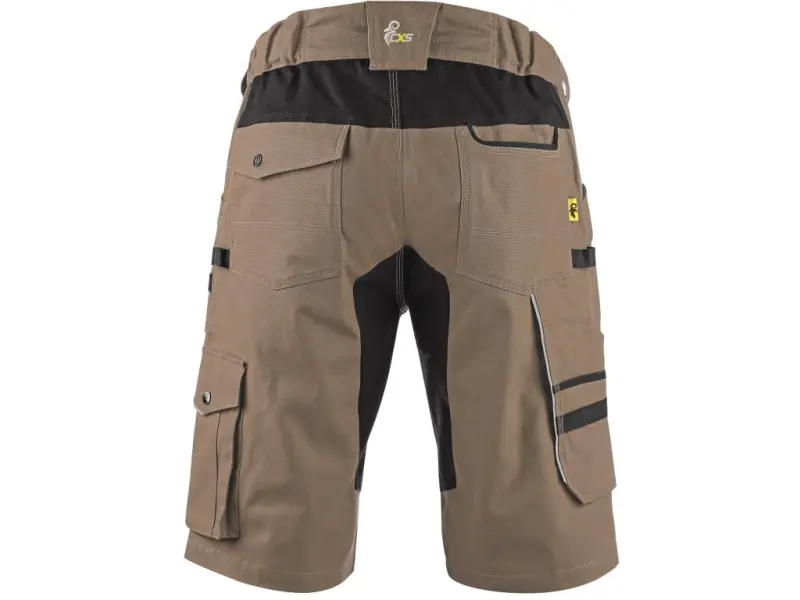Kraťasy CXS STRETCH, pánské, béžovo-černé, vel. 50