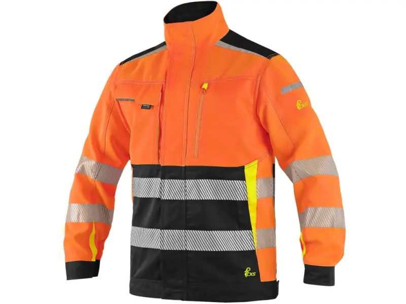 Blůza CXS BENSON výstražná, pánská, oranžovo-černá, vel. 52