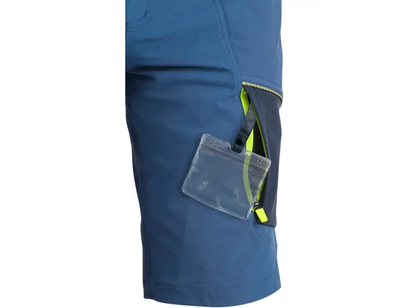 Kraťasy CXS NAOS pánské, modro-modré, HV žluté doplňky, vel. 58