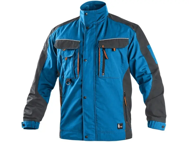 Blůza CXS SIRIUS LUCIUS, pánská, modro-šedá, vel. 64