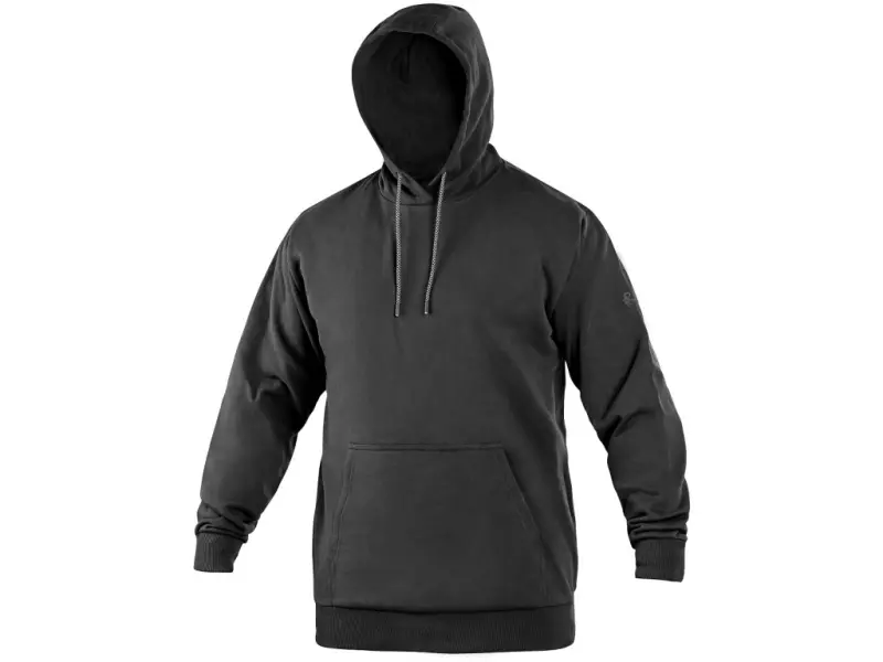 Mikina s kapucí CXS ARYN, černá, vel. 2XL