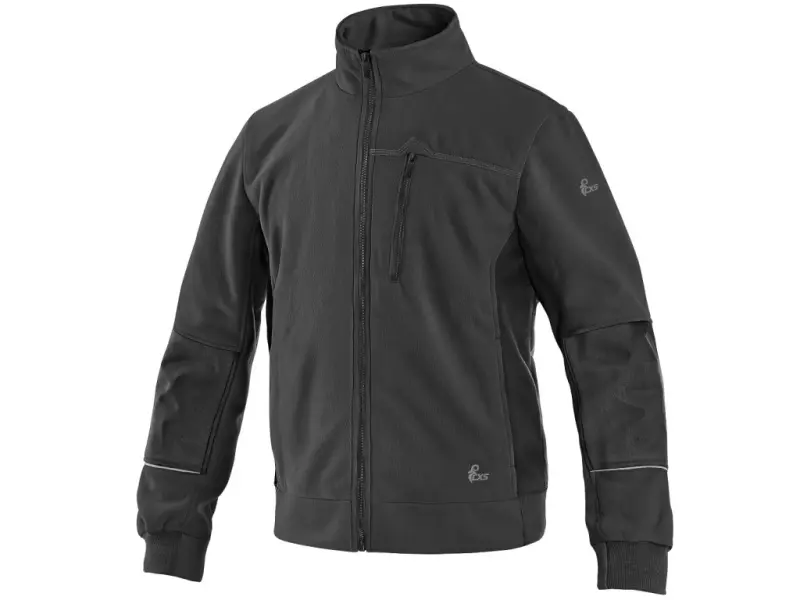 Mikina CXS TEXAS, pánská, černá, vel. 4XL