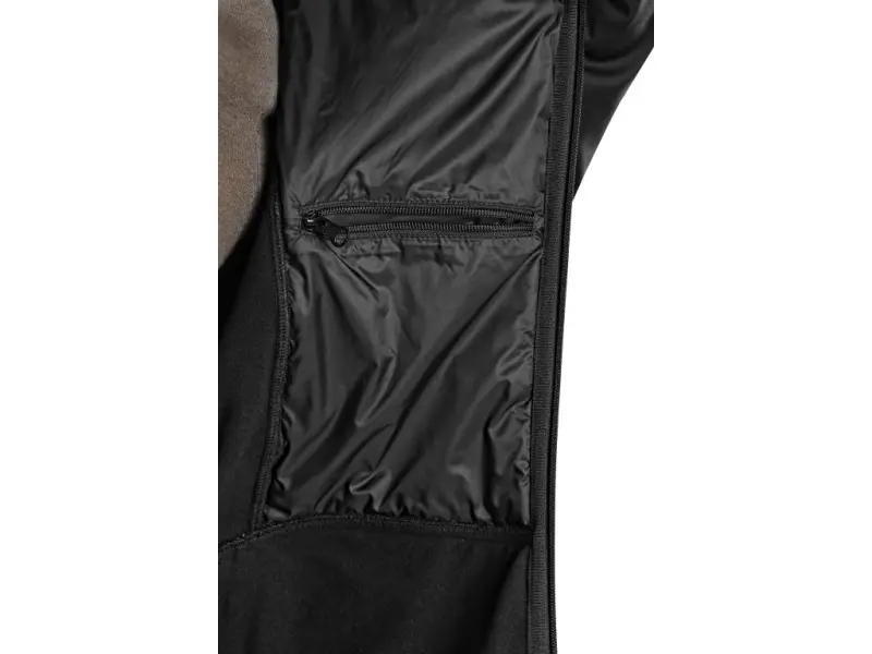 Bunda CXS LEONIS, pánská, černá s HV modro/červenými doplňky, vel. 3XL