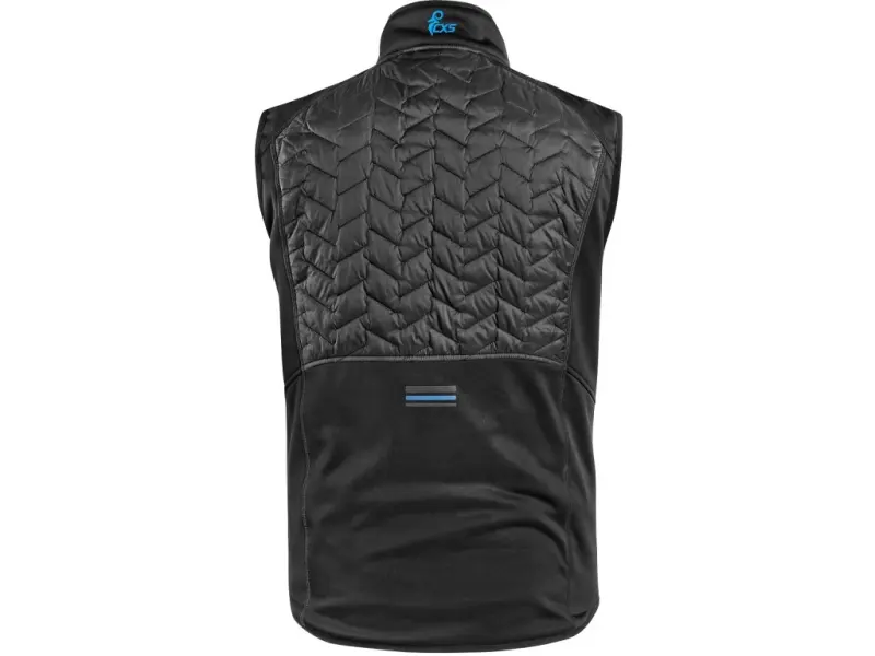 Vesta CXS LEONIS, černá s HV modro/červenými doplňky, vel. 3XL