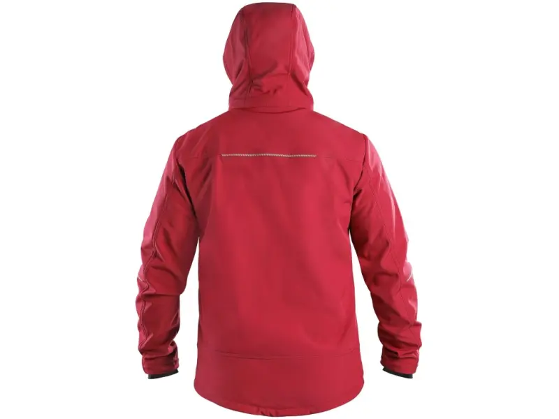 Bunda CXS STRETCH, pánská, softshell, červená, vel. XL