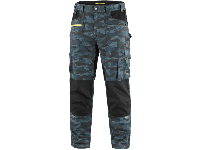 Kalhoty CXS STRETCH, pánské, maskáčové modré, vel. 50