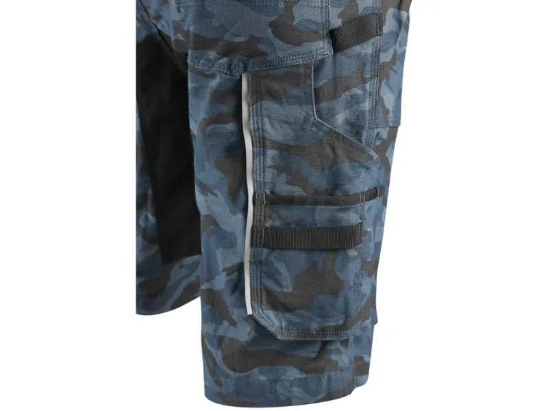 Kraťasy CXS STRETCH, pánské, maskáčové modré