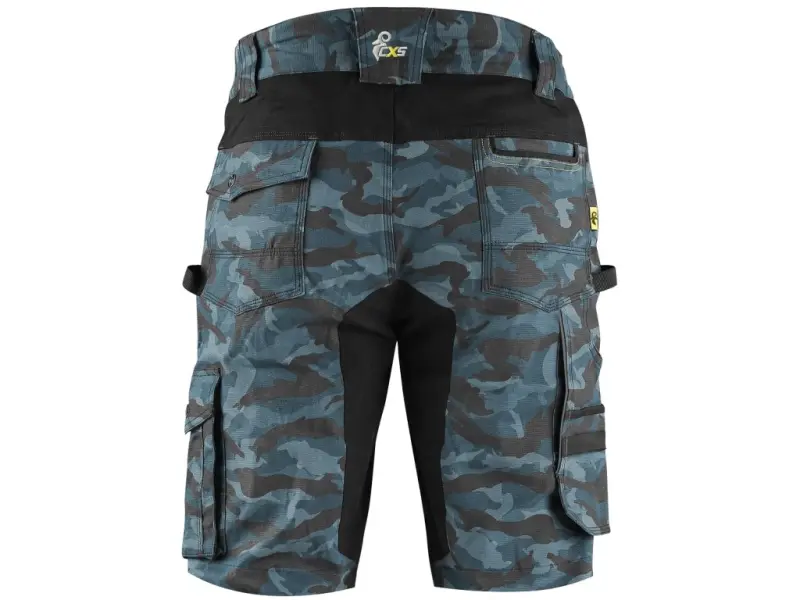 Kraťasy CXS STRETCH, pánské, maskáčové modré, vel. 46