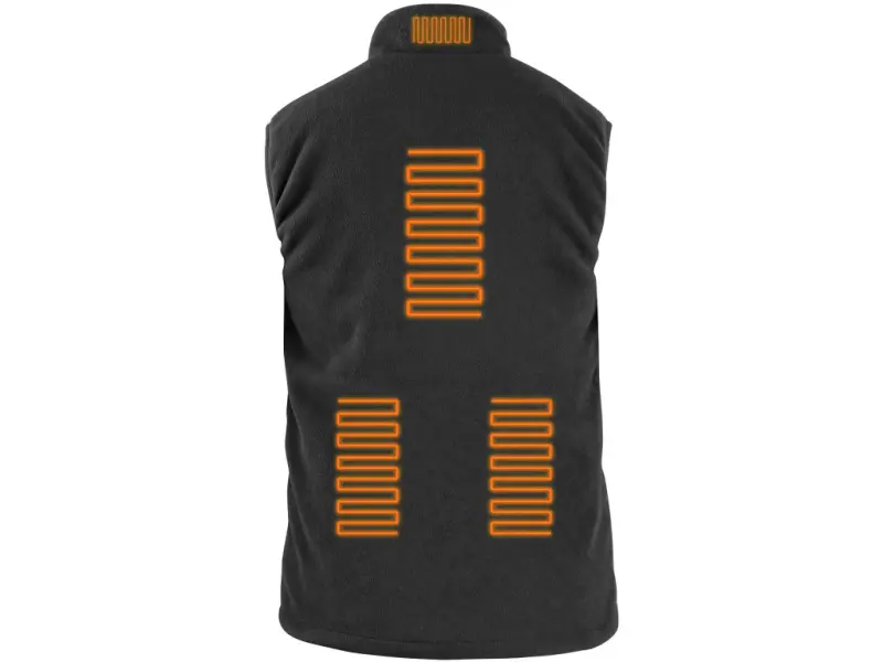 Vesta CXS ANTARKTIDA, vyhřívaná, fleecová, pánská, černá, vel. 2XL